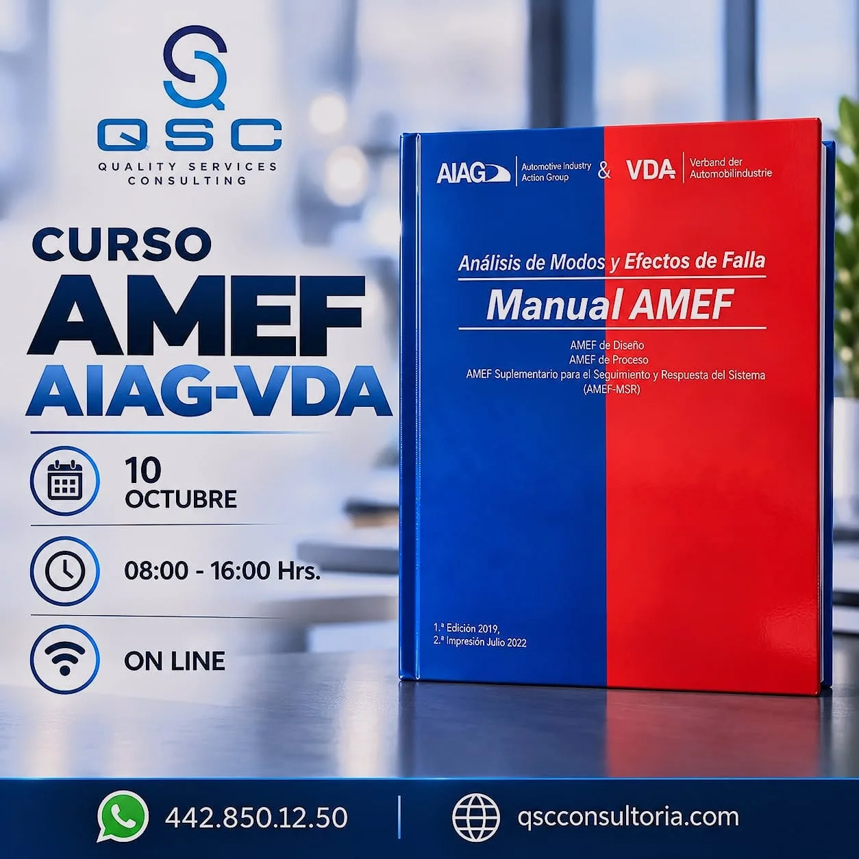 Curso AMEF AIAG-VDA — QSC Consultoría