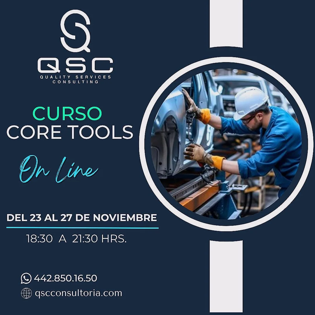 Curso Core Tools Online — QSC Consultoría
